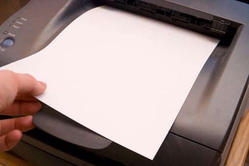 Printer Printing Blank Pages