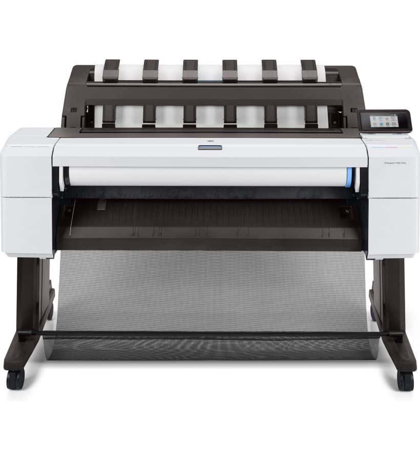 HP DesignJet T1600 Large Format Printer 36&rdquo; with Best in Class Security Features 3EK10A