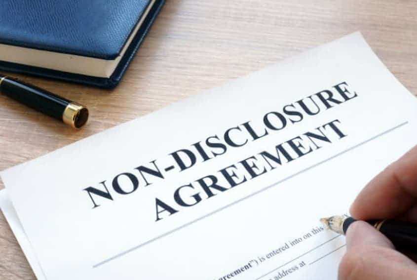 confidentiality agreements