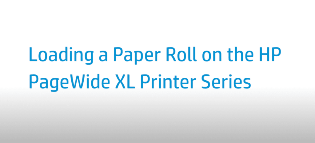 Loading a Paper Roll