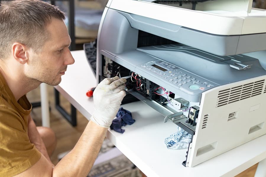 maintenance of copier 