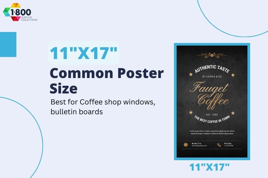 Common Poster Size 11*17