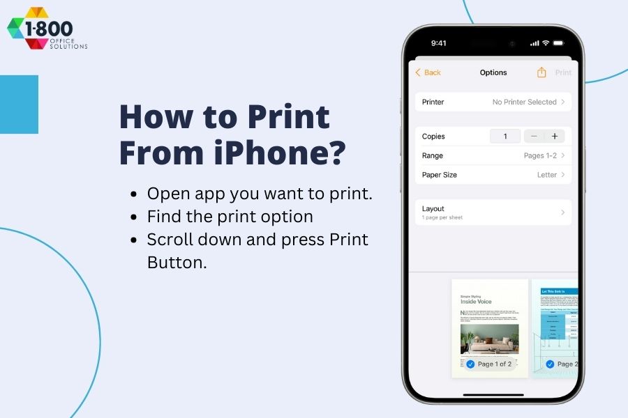 How to Print From Iphone