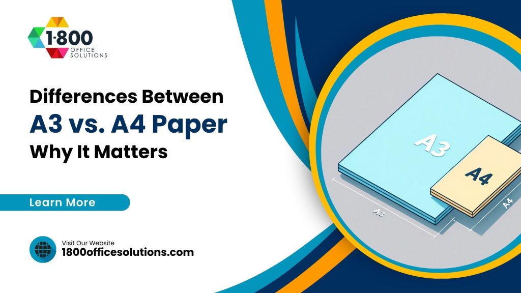 A3 vs. A4 Size Paper Differences and Why It Matters