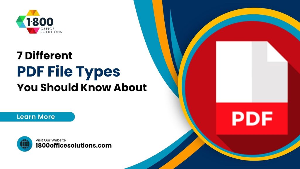 7 Different PDF File Types You Should Know About