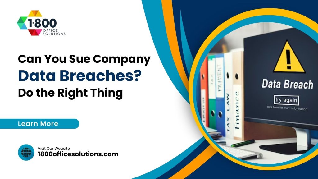 Cybersecurity Can You Sue a Companies Data Breaches