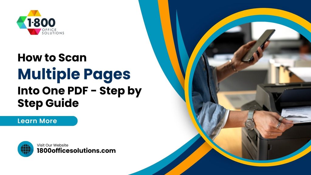 How to Scan Multiple Pages Into One PDF - Step by Step Guide