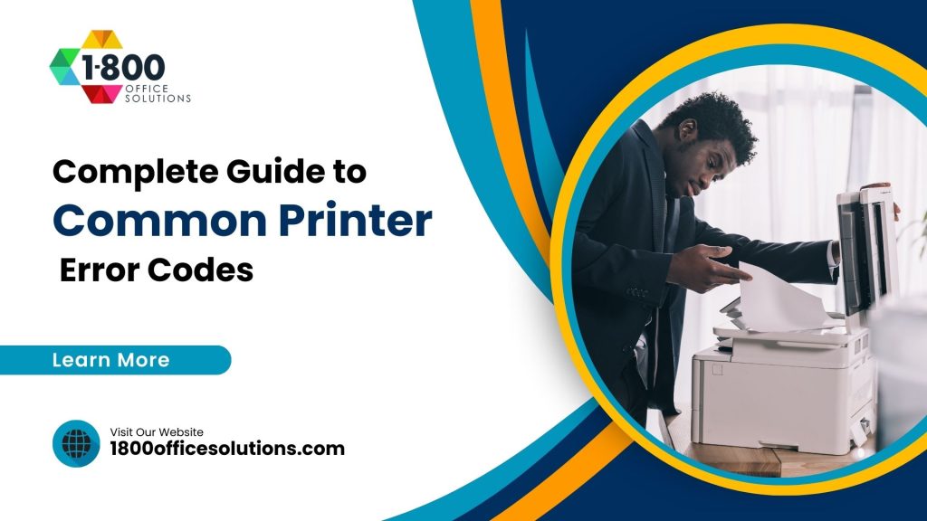 Common Printer Error Codes