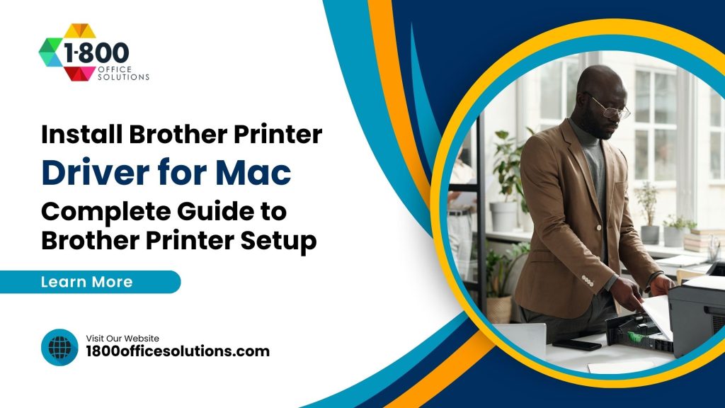 Install Brother Printer Driver for Mac