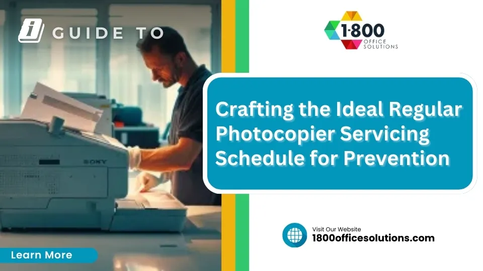 Crafting the Ideal Regular Photocopier Servicing Schedule for Prevention