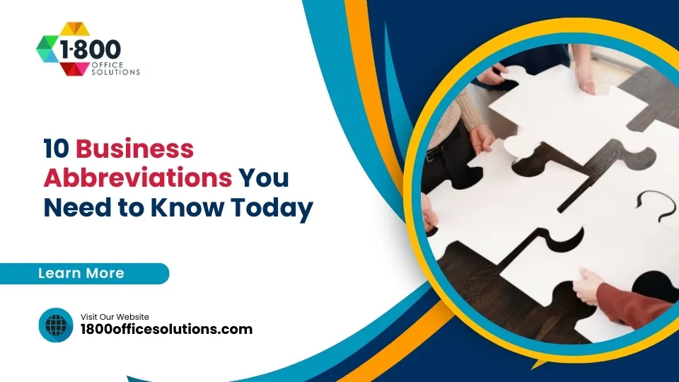 10 Business Abbreviations You Need to Know Today