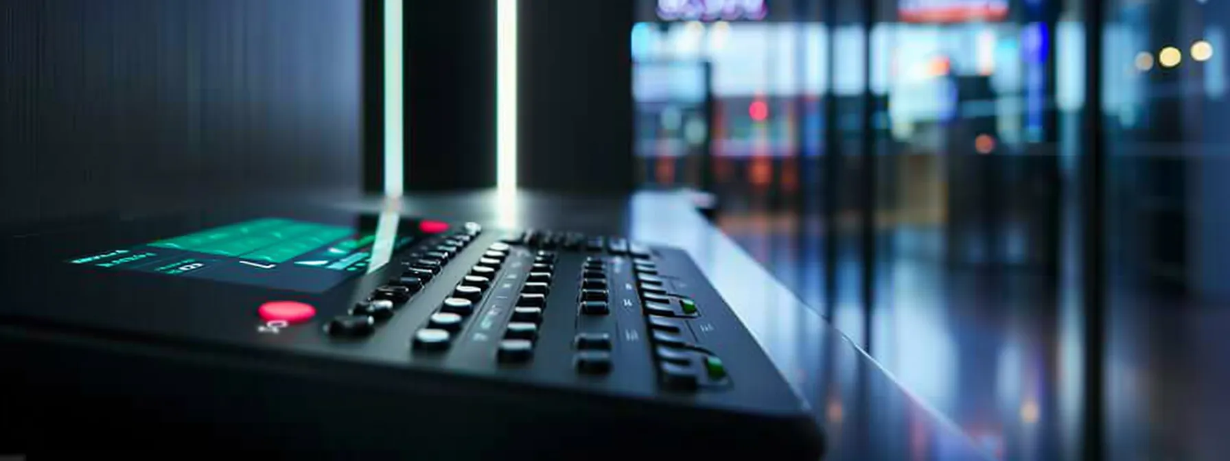 Choosing the Right Cloud-Based Phone System for Your Small Business 13 a sleek, modern phone system interface with customizable features seamlessly integrating with various business applications, emphasizing security and reliability.