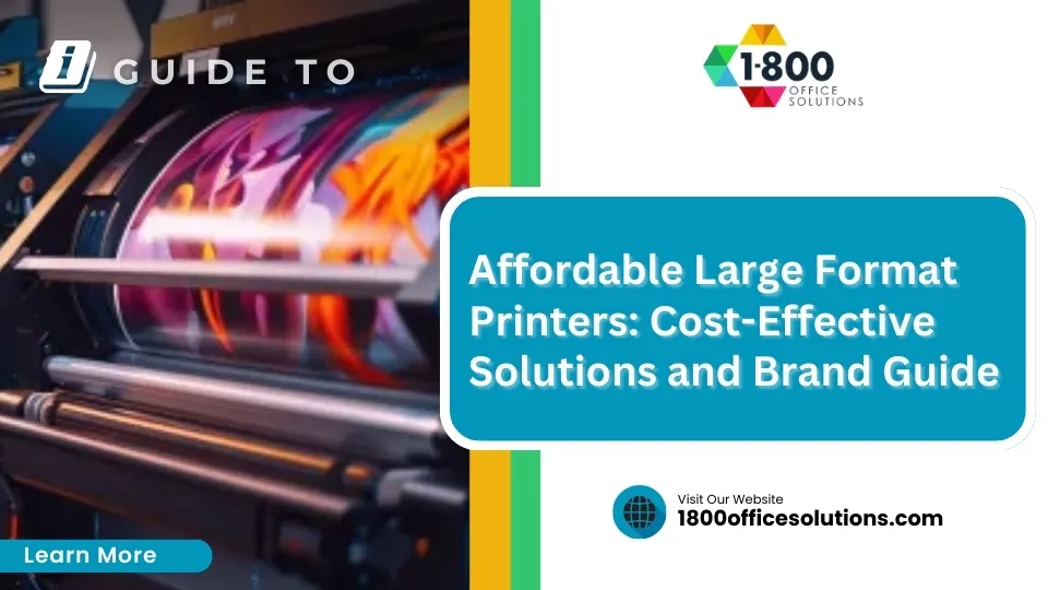 Affordable Large Format Printers: Cost-Effective Solutions and Brand Guide