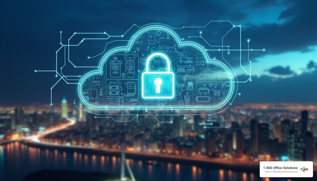 What Are the Key Best Practices for Configuring Cloud-Based Data Pipelines? 9 a cloud with a lock in the shape of a cloud