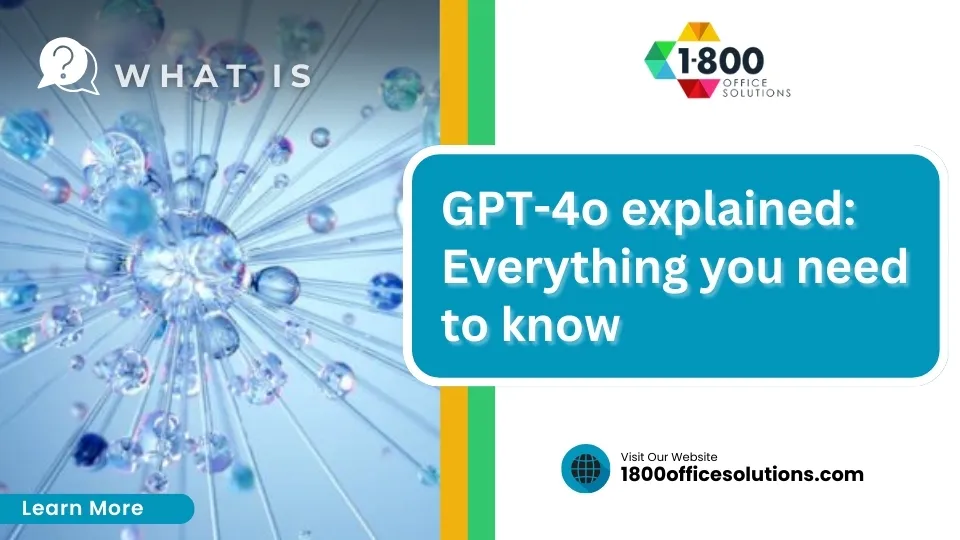 GPT-4o explained: Everything you need to know