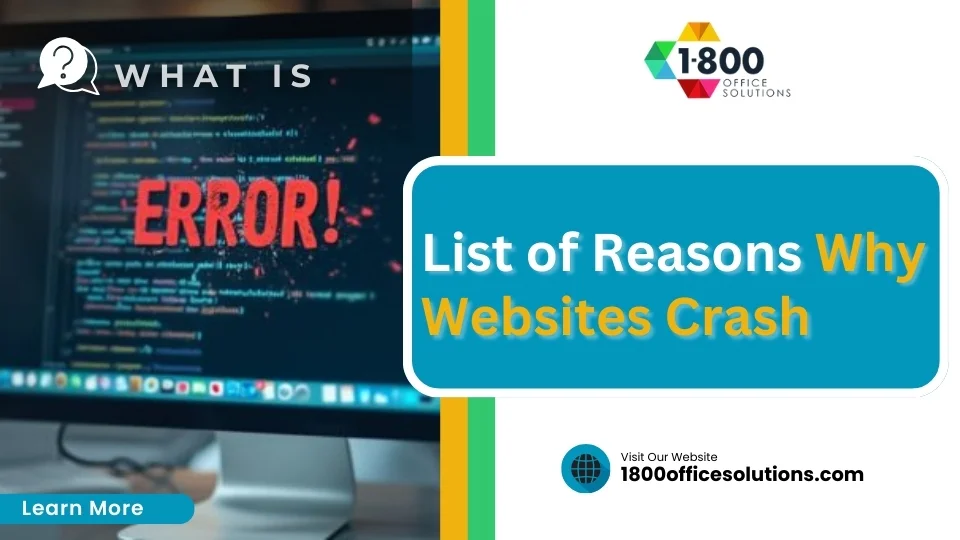 List of Reasons Why Websites Crash