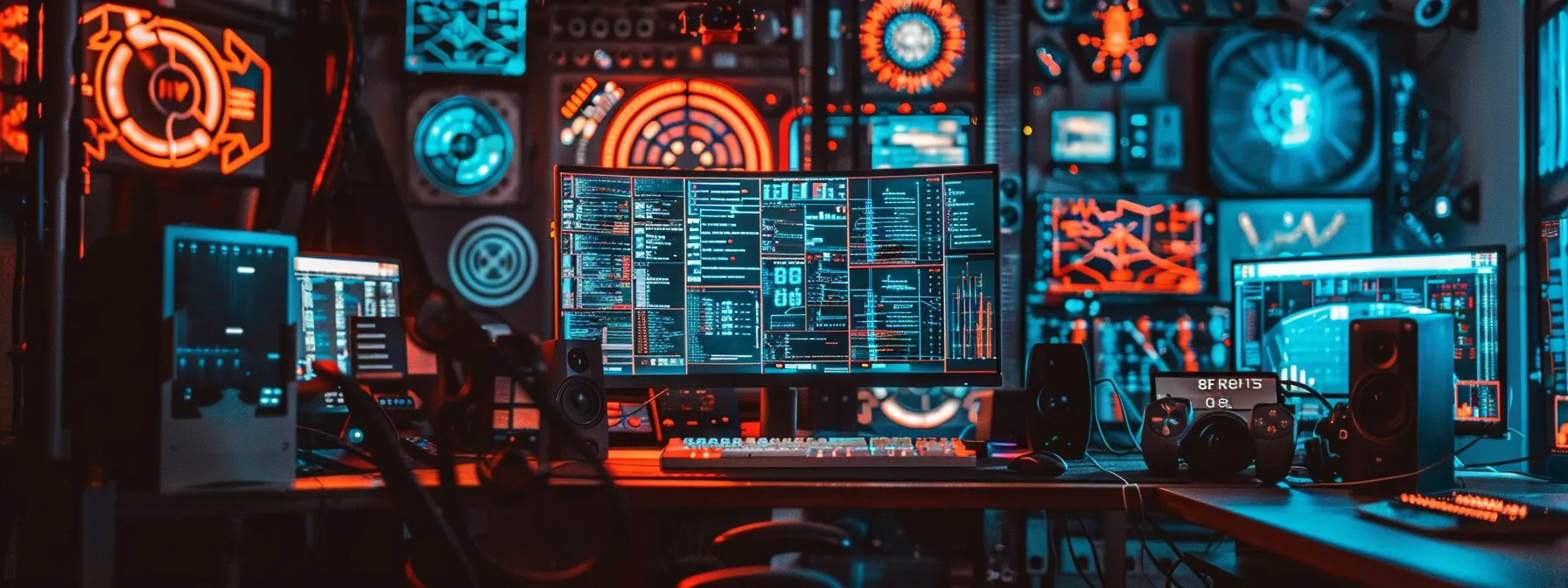 What Is Ransomware: Understanding Its Mechanisms and Removal Strategies 14 a dimly lit room illuminated by a flickering computer screen displays a distressed individual surrounded by warning signs of a ransomware attack, emphasizing the urgency of taking action against cyber threats.