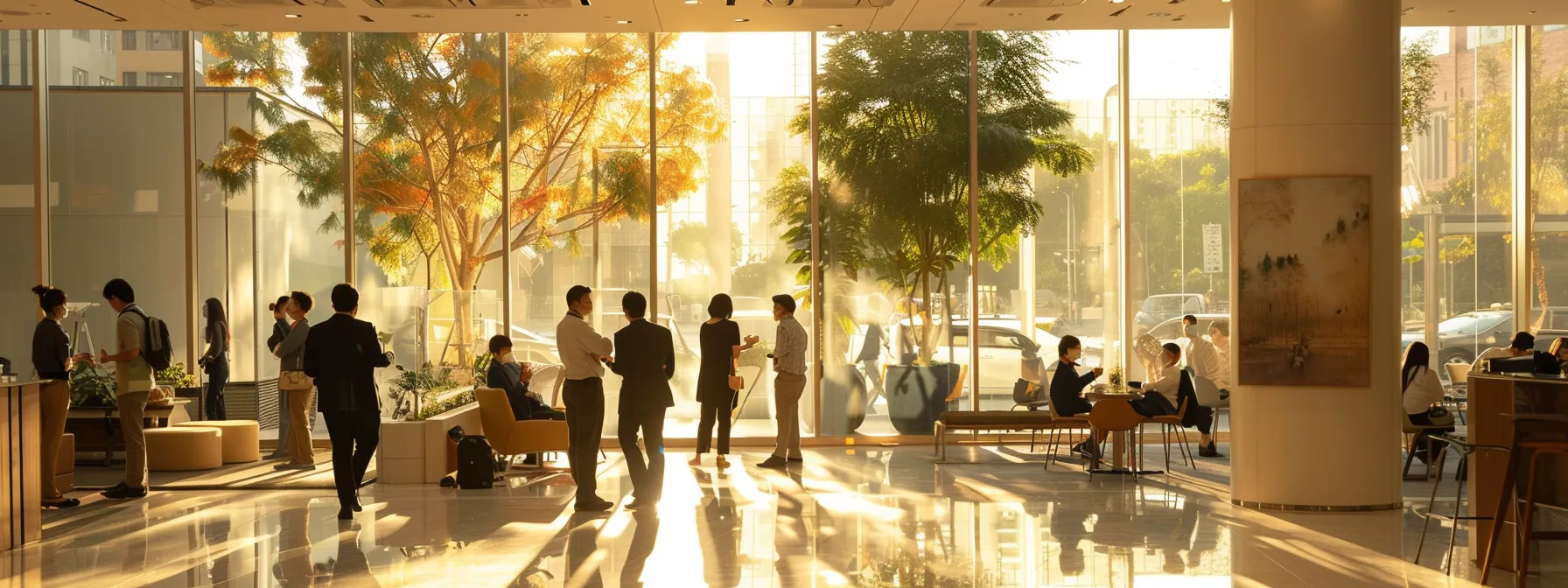 What Is Risk Management? Understanding Its Importance and Benefits 13 a dynamic corporate office scene depicts a diverse group of professionals engaged in a strategic discussion, illuminated by soft, natural light filtering through large windows, symbolizing the multifaceted approach to risk management in their organization.