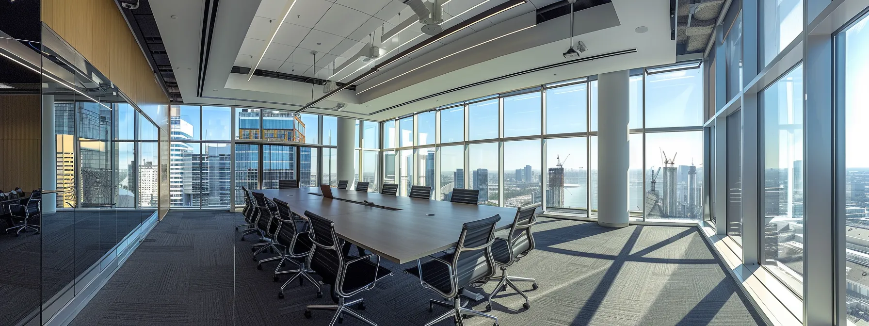 a dynamic office environment showcases a diverse team engaged in collaborative discussions, illuminated by bright natural light filtering through large windows, symbolizing the flexibility and connectivity of unified communications as a service (ucaas) for remote work success.
