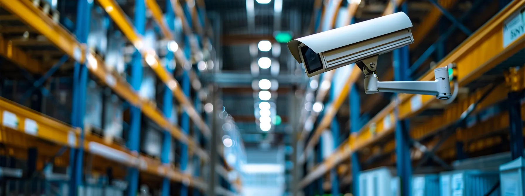 What Is Data Security? An in-Depth Overview 13 a secure warehouse filled with advanced surveillance technology and stringent access controls symbolizes robust data security practices in a high-stakes environment, illuminated by soft overhead lighting that emphasizes the seriousness of safeguarding sensitive information.
