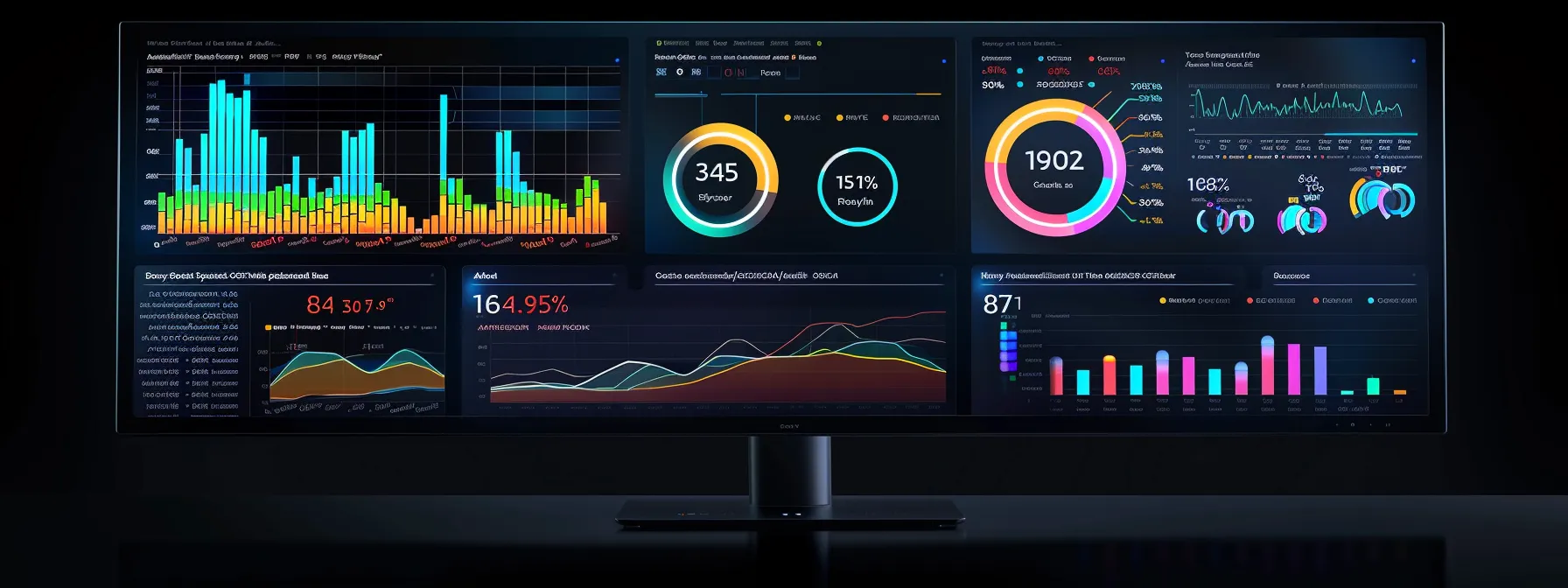 a sleek, modern digital dashboard displaying real-time identity and access management metrics, illuminated by vibrant graphs and notifications, set against a dark backdrop that emphasizes clarity and precision in data integration.