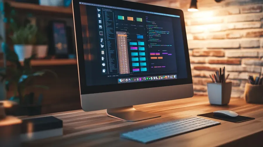 Understanding Gigabytes: A Measure of Digital Storage 10 coding on imac workspace