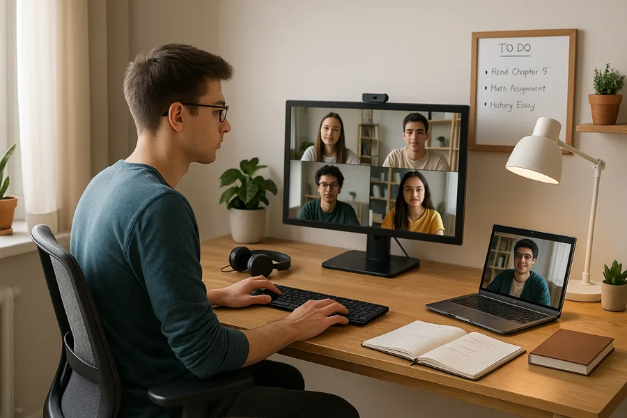 Boost Remote Learning with High-Quality Office Solutions 10 Remote Learning Setup