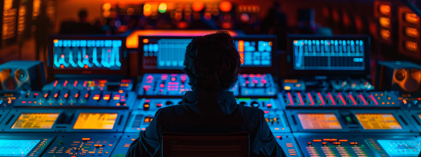 What is Control System? 12 a high-tech control room filled with advanced monitoring equipment displays a digital interface showing system performance metrics, symbolizing the precision and efficiency of bang bang control systems in action.