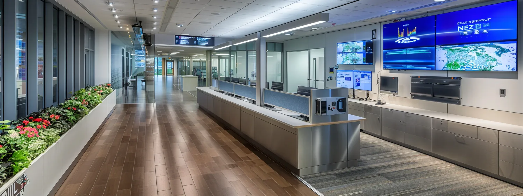 Understanding Base Station Technology in Telecommunications 9 a sleek, modern office environment showcases a high-tech base station with integrated antenna systems and digital displays, emphasizing its crucial role in communication networks.