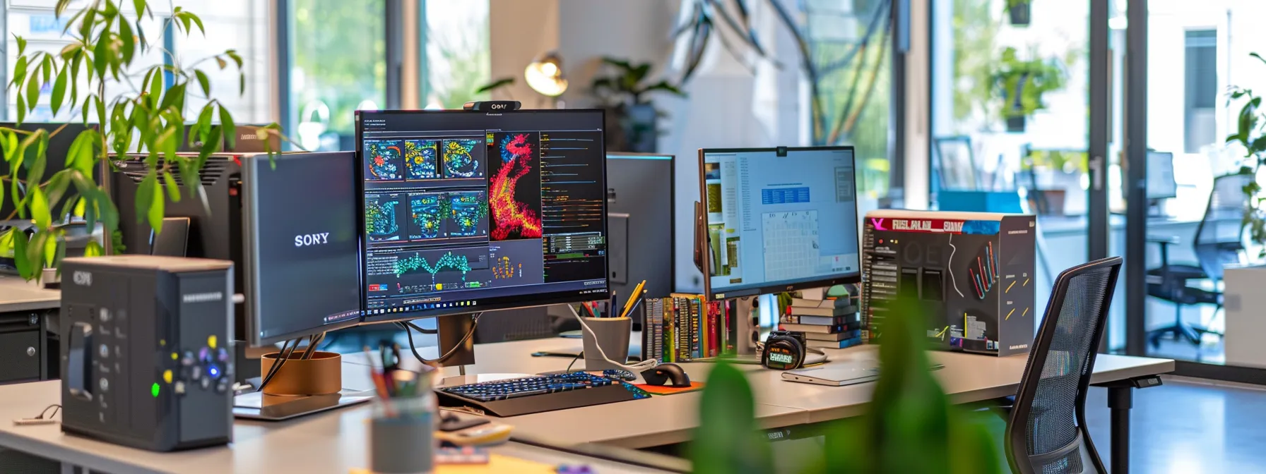 What is Basic Assembler Language (BAL)? 14 a sleek, modern office environment features a computer workstation displaying detailed diagrams and code snippets of assembler language, juxtaposed with colorful educational books and digital resources on a nearby desk, creating an engaging atmosphere for tech-savvy learners.