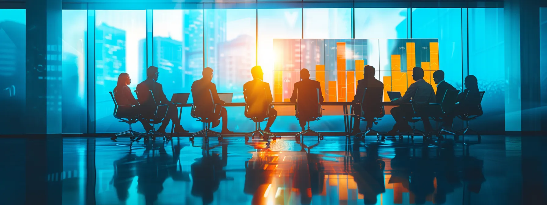 What is the The Bell Curve? 9 a sleek office environment features a large digital display showcasing a vibrant, color-coded bell curve graph, with professionals engaged in deep discussion around a modern conference table, emphasizing the concept’s relevance in statistical analysis.