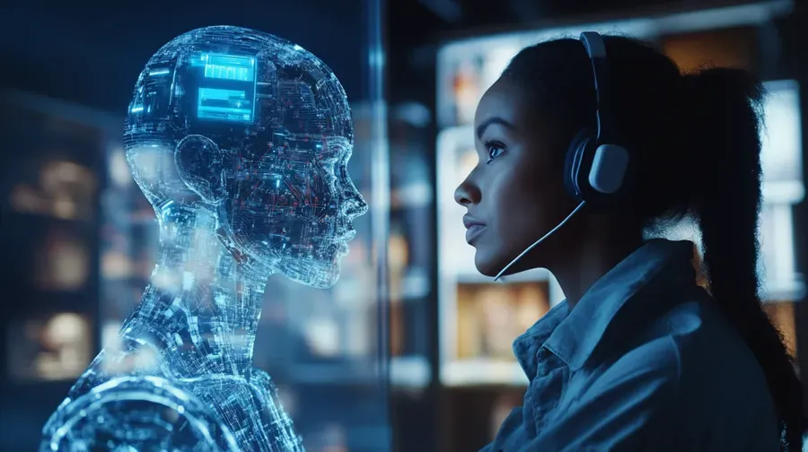 AI-Powered Customer Support: How Artificial Intelligence is Transforming the Customer Experience 10 human ai customer service visual