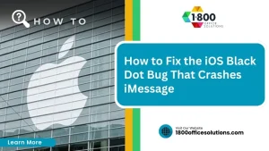How to Fix the iOS Black Dot Bug That Crashes iMessage