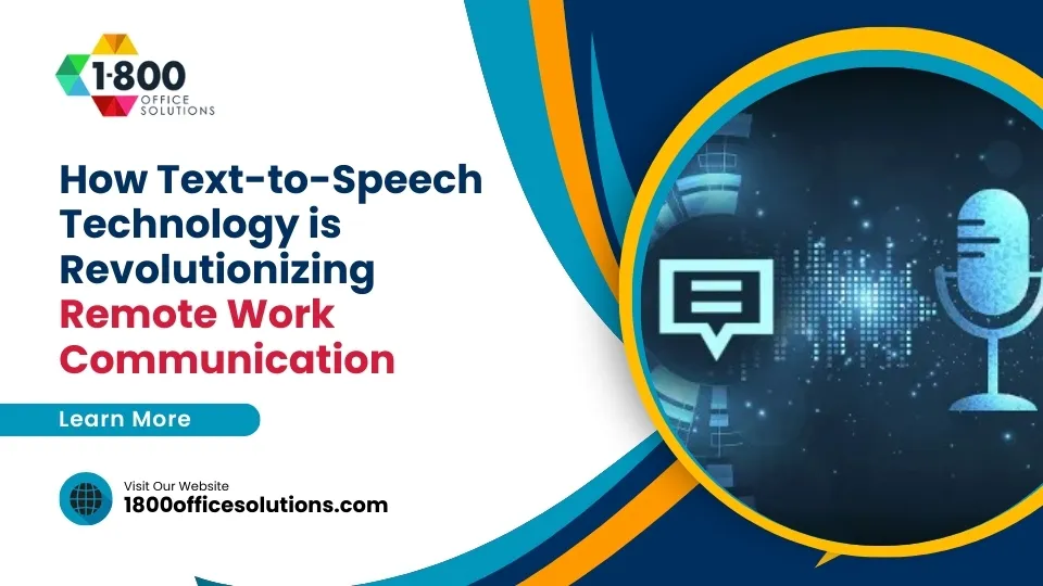 How Text-to-Speech Technology is Revolutionizing Remote Work Communication