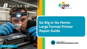 Go Big or Go Home: Large Format Printer Repair Guide