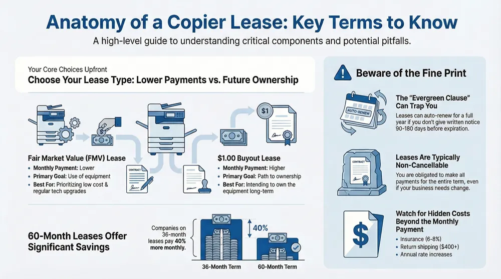 5 Things to Check Before You Sign a Copier Lease Agreement 9 Infographic about Copier Lease Agreement