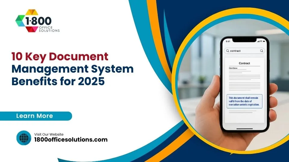 10 Key Document Management System Benefits for 2025 10 Key Document Management System Benefits for 2025