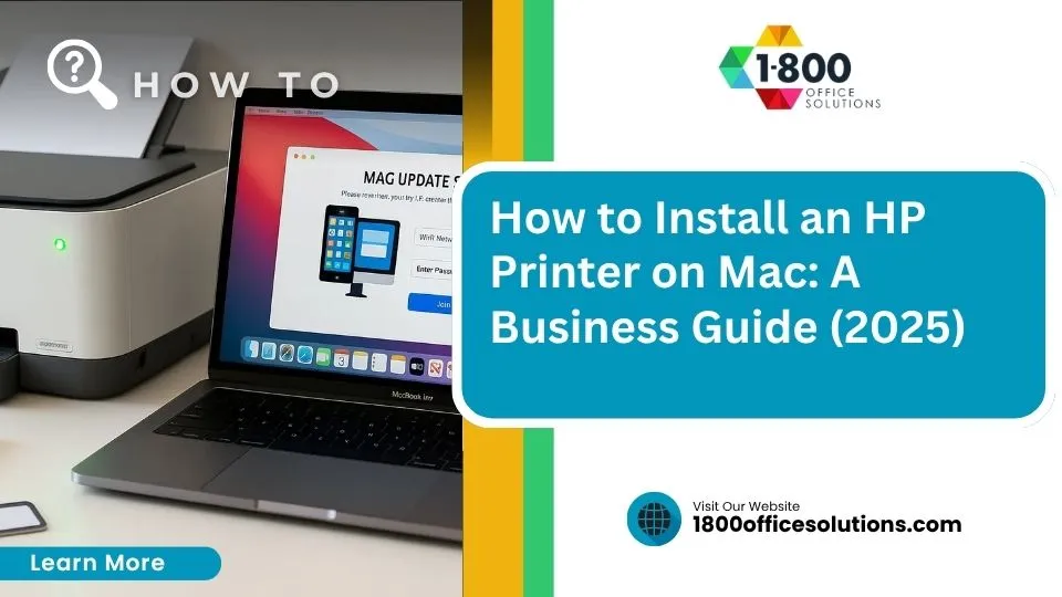 How to install HP printer on Mac