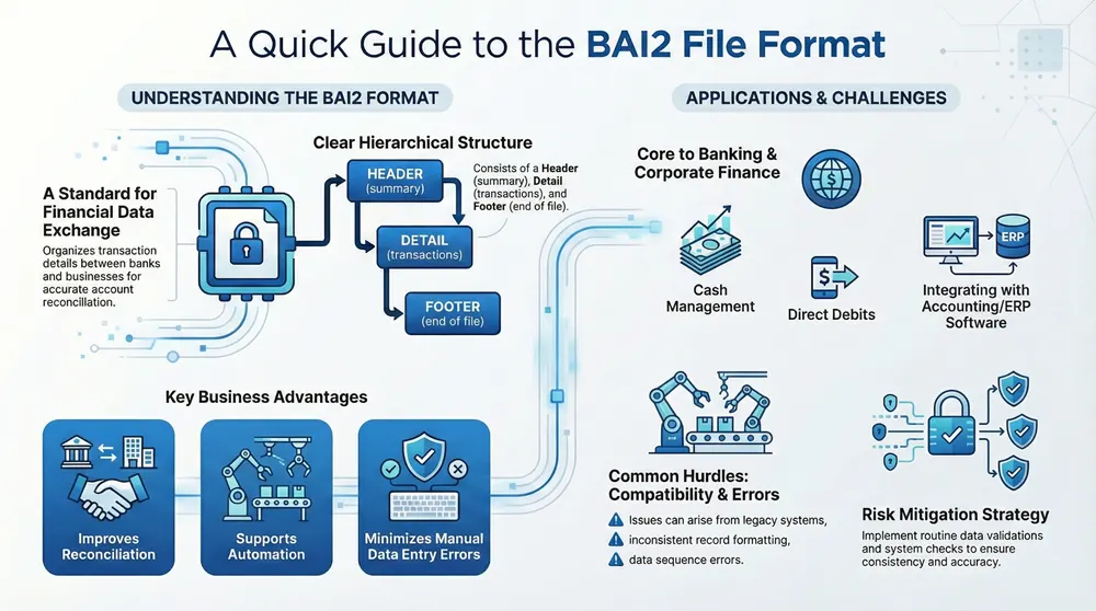 Infographic about BAI2 File Format for Professionals