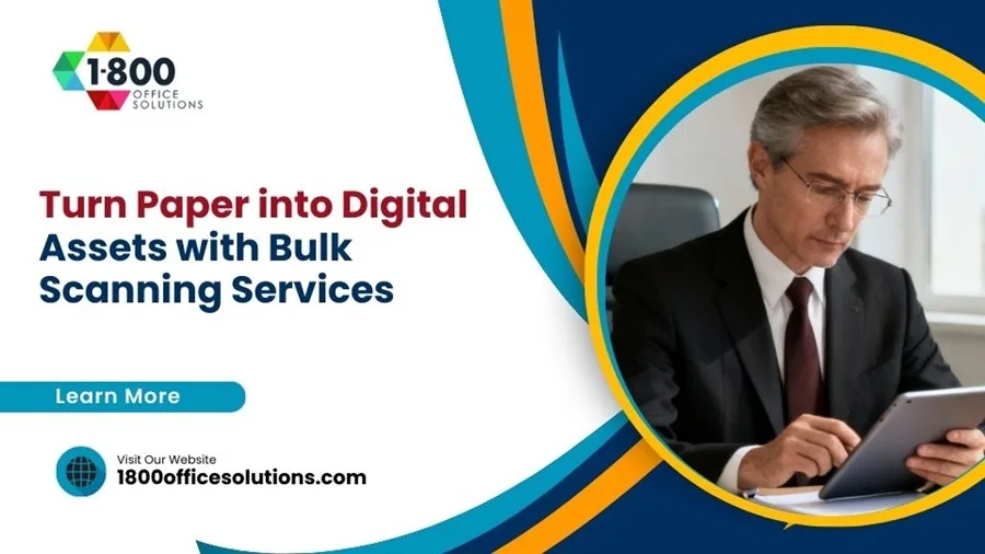 Turn Paper into Digital Assets with Bulk Scanning Services Turn Paper into Digital Assets with Bulk Scanning Services