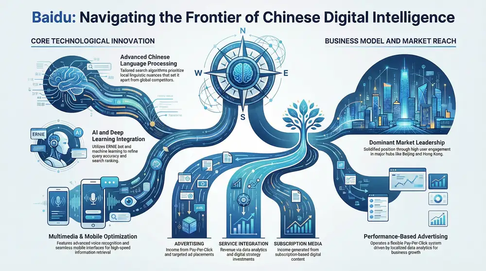 Infographic about Baidu