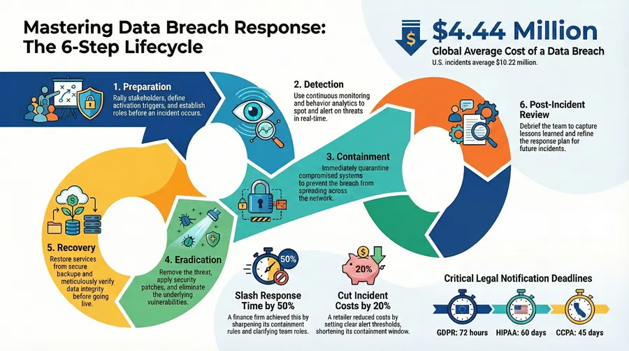 Infographic about Data Breach Response Plan