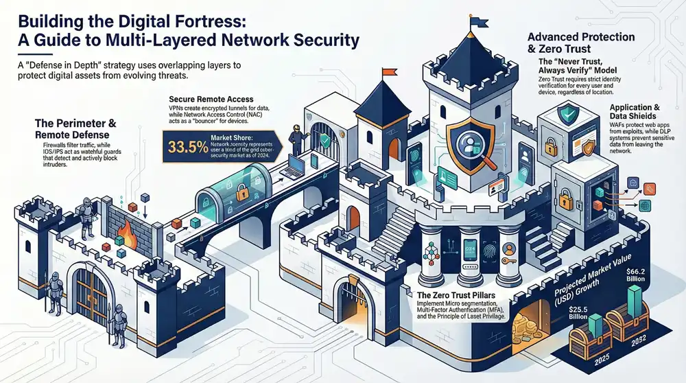 Understanding Network Security Types to Protect Your Business 9 Infographic about Network Security Types to Protect Your Business