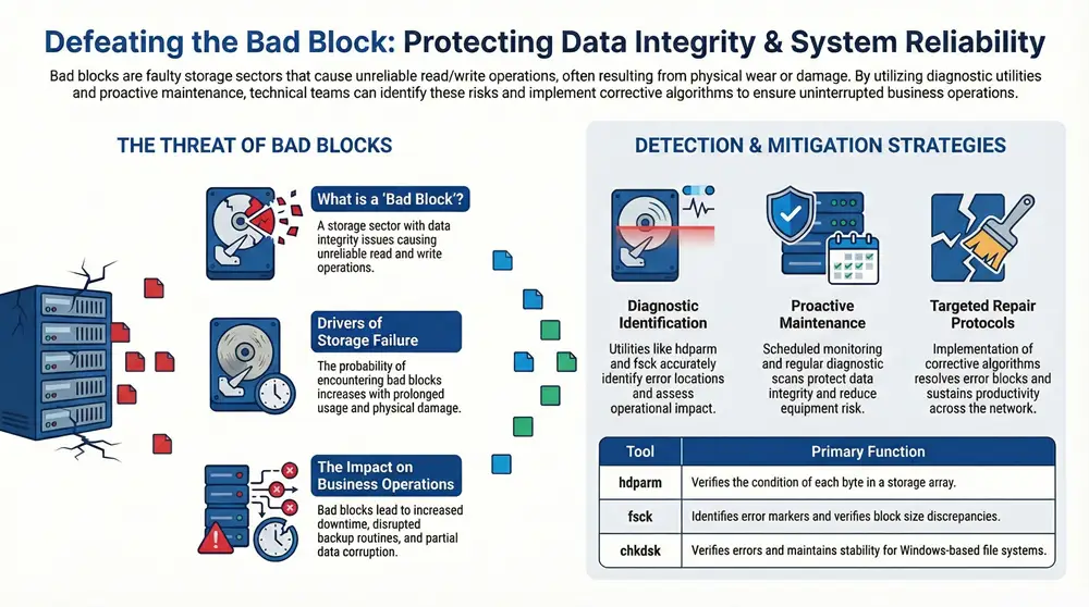 What Is a Bad Block? 9 Infographic about Bad Block