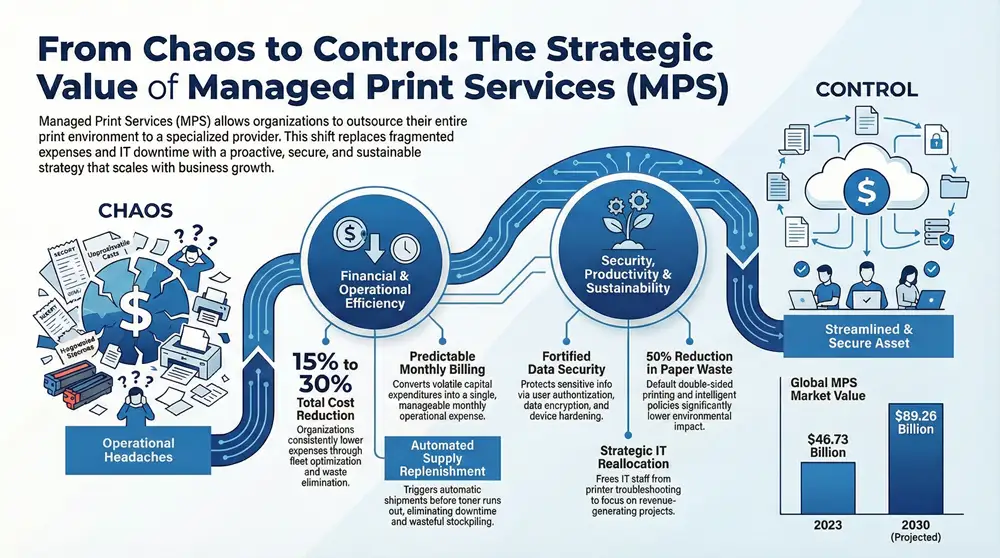 Top Managed Print Services Benefits for Your Business 9 Infographic about Top Managed Print Services Benefits for Your Business