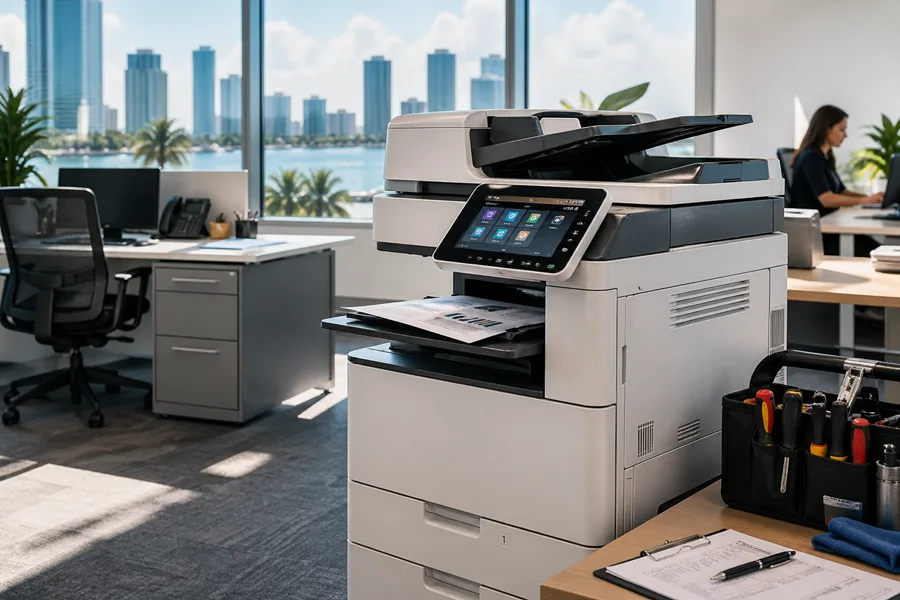 flat rate copier repair