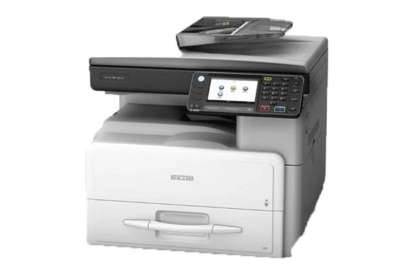 Black and white office multifunction printer